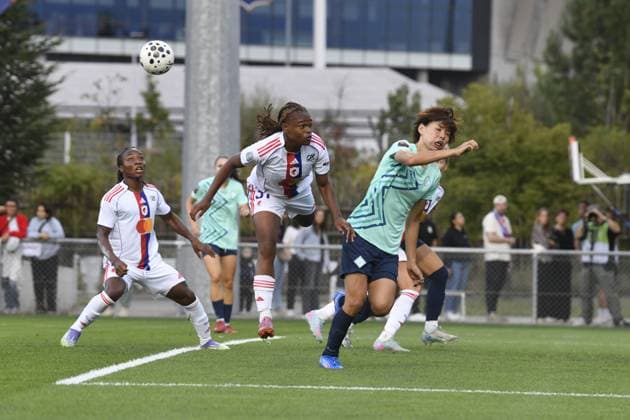 Football : OLYMPIQUE LYONNES VS lONDONS lYONNES -FRIENDLY - 21 08 2025 Liana JOSEPH of ol Lyonnes during the International Friendly, Länderspiel, Nationalmannschaft match between OL Lyonnes and London City at Groupama OL Training Center on august 21,2025  Copyright: xMourad_ALLILIx