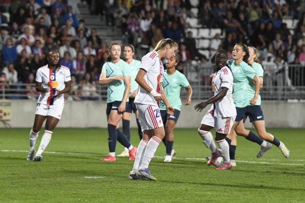 Football : OLYMPIQUE LYONNES VS lONDONS lYONNES -FRIENDLY - 21 08 2025 Ines BENYAHIA of ol Lyonnes during the International Friendly, Länderspiel, Nationalmannschaft match between OL Lyonnes and London City at Groupama OL Training Center on august 21,2025  Copyright: xMourad_ALLILIx