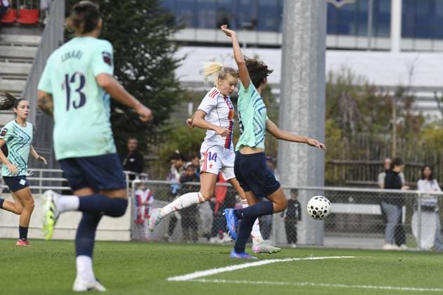Football : OLYMPIQUE LYONNES VS lONDONS lYONNES -FRIENDLY - 21 08 2025 Ada HEGERBERG of ol Lyonnes during the International Friendly, Länderspiel, Nationalmannschaft match between OL Lyonnes and London City at Groupama OL Training Center on august 21,2025  Copyright: xMourad_ALLILIx