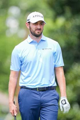 August 21, 2025, Atlanta, Georgia, USA: Patrick Cantlay (USA) gets ready to tee off the 2nd hole during the first round of the 2025 TOUR Championship at East Lake Golf Club. Atlanta USA - ZUMAw109 20250821_fap_w109_005 Copyright: xDebbyxWongx