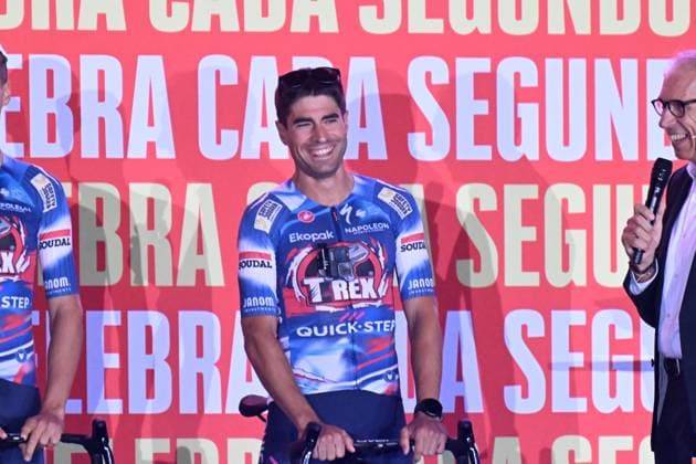 21-08-2025 Presentazione Squadre Vuelta A Espana 2025; 2025, Soudal - Quick Step; Landa Meana, Mikel; Torino; 