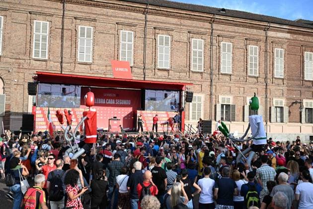 21-08-2025 Presentazione Squadre Vuelta A Espana 2025; Torino; 