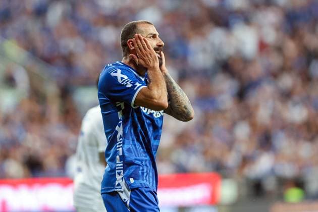 POLAND OUT !!! 21.08.2025 POZNAN, BULGARSKA , ENEA STADION PILKA NOZNA (FOOTBALL), PLAY-OFFS UEFA EUROPA LIGA 2025 - 2026 GAME LECH POZNAN - RKC GENK N P MIKAEL ISHAK FOTO JAKUB PIASECKI CYFRASPORT NEWSPIX.PL --- newspix.pl 