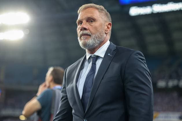 POLAND OUT !!! 2025.08.21 Poznan Pilka nozna 4 Runda Eliminacji Liga Europy Lech Poznan - KRC Genk N z Trener KRC Genk Thorsten Fink Foto Pawel Jaskolka PressFocus 2025.08.21 Poznan Football 4th Qualifying Round UEFA Europa League Lech Poznan - KRC Genk Credit: Pawel Jaskolka PressFocus NEWSPIX.PL --- newspix.pl 