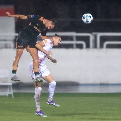 MOSTAR , 21-08-2025 , Stadium Bijeli Brijeg , season 2025 2026 , UEFA Europa League Football play off , match between Zrinjski and FC Utrecht 0-2. Picture shows Zrinjski - Utrecht  x30605502x Copyright: