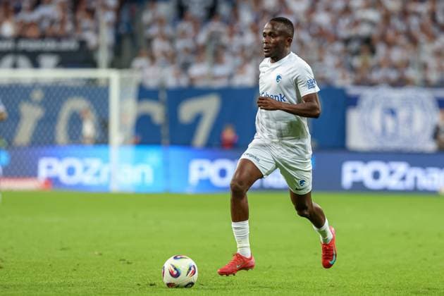 POLAND OUT !!! 2025.08.21 Poznan Pilka nozna 4 Runda Eliminacji Liga Europy Lech Poznan - KRC Genk N z Yira Sor Foto Pawel Jaskolka PressFocus 2025.08.21 Poznan Football 4th Qualifying Round UEFA Europa League Lech Poznan - KRC Genk Credit: Pawel Jaskolka PressFocus NEWSPIX.PL --- newspix.pl 