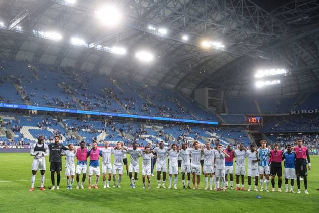 POLAND OUT !!! 2025.08.21 Poznan Pilka nozna 4 Runda Eliminacji Liga Europy Lech Poznan - KRC Genk N z Patrik Hrosovsky Foto Pawel Jaskolka PressFocus 2025.08.21 Poznan Football 4th Qualifying Round UEFA Europa League Lech Poznan - KRC Genk Credit: Pawel Jaskolka PressFocus NEWSPIX.PL --- newspix.pl 