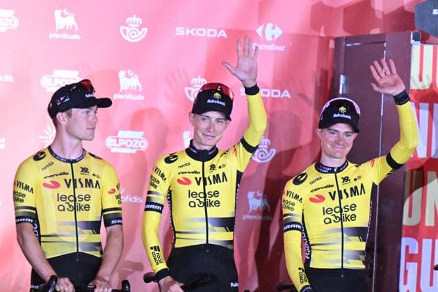 21-08-2025 Presentazione Squadre Vuelta A Espana 2025; 2025, Visma - Lease A Bike; Vingegaard, Jonas; Torino; 