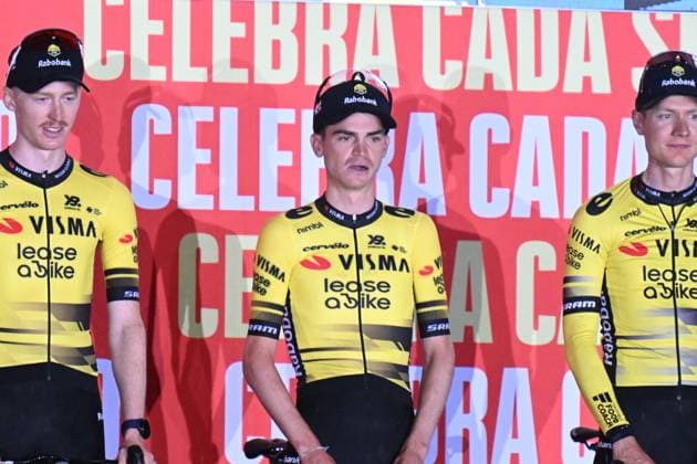 21-08-2025 Presentazione Squadre Vuelta A Espana 2025; 2025, Visma - Lease A Bike; Kuss, Sepp; Torino; 