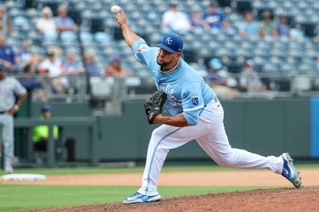 Baseball, MLB, Kansas City Royals - Texas Rangers
