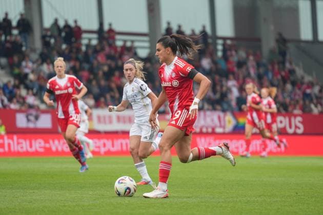 Jovana Damjanovic FC Bayern, 09 Germany, FC Bayern Campus, FC Bayern Munich, womens soccer, soccer, Munich, Real Madrid, test match Copyright: xMirjamxGeigerx
