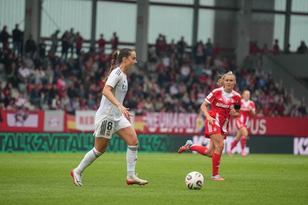 Sara Däbritz Real Madrid, 08 , Germany, FC Bayern Campus, FC Bayern Munich, womens soccer, soccer, Munich, Real Madrid, test match Copyright: xMirjamxGeigerx