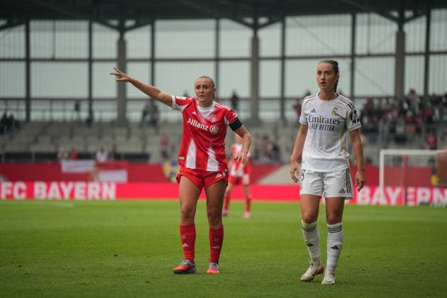 Giorgia Stanway FC Bayern, 31 Germany, FC Bayern Campus, FC Bayern Munich, womens soccer, soccer, Munich, Real Madrid, test match Copyright: xMirjamxGeigerx