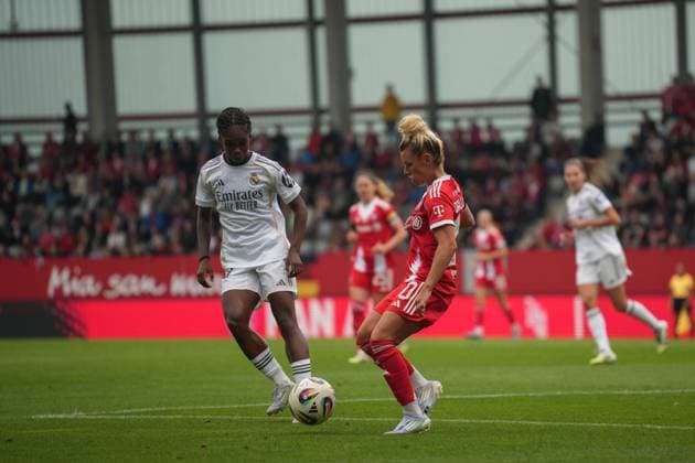 Linda Dallmann FC Bayern, 10 Germany, FC Bayern Campus, FC Bayern Munich, womens soccer, soccer, Munich, Real Madrid, test match Copyright: xMirjamxGeigerx