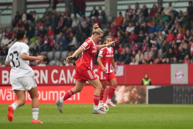 Alara Sehitler FC Bayern, 14 , Germany, FC Bayern Campus, FC Bayern Munich, womens soccer, soccer, Munich, Real Madrid, test match Copyright: xMirjamxGeigerx