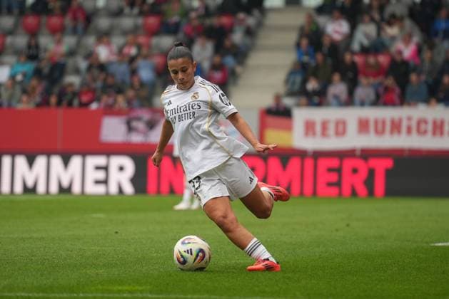 Adriana Folgado Real Madrid Germany, FC Bayern Campus, FC Bayern Munich, womens soccer, soccer, Munich, Real Madrid, test match Copyright: xMirjamxGeigerx
