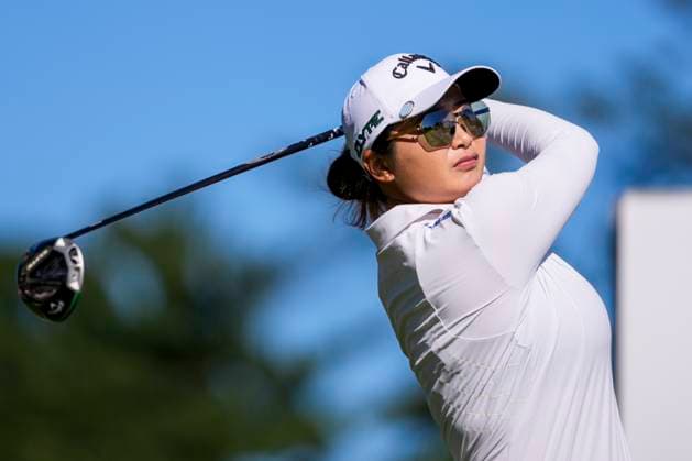 August 21, 2025, Mississauga, On, CANADA: Yan Liu of China tees off on the 11th hole in the first round of the CPKC Womens Open at the Mississauga Golf and Country Club in Mississauga, Ont., Thursday, Aug. 21, 2025. Yan Liu  - ZUMAc35_ 20250821_zaf_c35_090 Copyright: xThomasxSkrljx