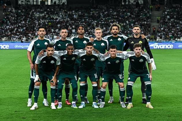 Panathinaikos v Samsunspor - UEFA Champions League Players of Panathinaikos participate in the Europa League, Play-offs, 1st leg match between Panathinaikos and Samsunspor at OAKA Stadium in Athens, Greece, on August 21, 2025.  Copyright: xStefanosxKyriazisx originalFilename:kyriazis-panathin250821_npiaW.jpg