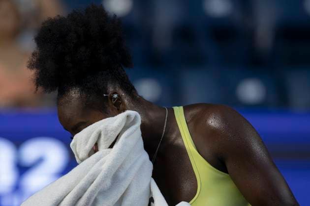 August 21, 2025, Monterrey, Nuevo Leon, Mexico: Alycia Parks (USA) in action against Rebecca A ramkovoÂ¡ (SVK) during their match at the Monterrey Open WTA, Tennis Damen 500. Monterrey Mexico - ZUMAo125 0831109673st Copyright: xAntonioxOjedax