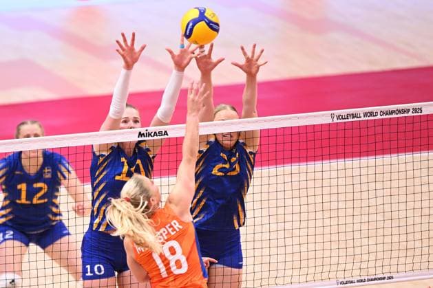 Volleyball, Women, World Championship, Netherlands - Sweden