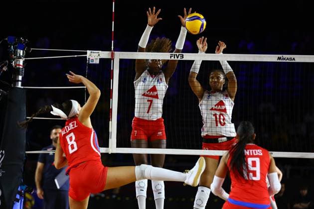Volleyball, Women, World Championship, Puerto Rico - France