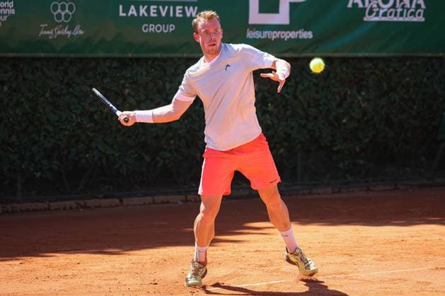TENNIS - Internazionali di Tennis - M25 ITF Lesa Cup Remy Bertola (SUI) during M25 ITF Lesa Cup, International Tennis match in Lesa, Italy, August 22 2025 Lesa Italy  Copyright: xIPAxSport ABACAx
