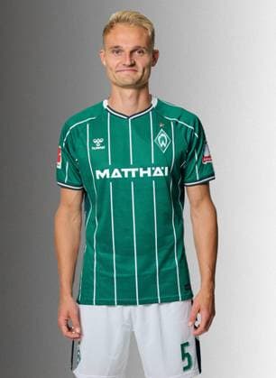 official portrait appointment SV Werder Bremen 2025 2026 Amos Pieper Werder Bremen 05 1 BL portrait appointment 2025 2026, xWerderxBremenx xHeidmannxxvia nph00001