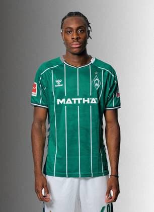 official portrait date SV Werder Bremen 2025 2026 Dikeni Salifou Werder Bremen U 23 40 1 BL portrait date 2025 2026, xWerderxBremenx xHeidmannxxvia nph00001
