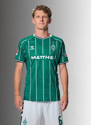 official portrait date SV Werder Bremen 2025 2026 Jens Stage Werder Bremen 06 1 BL portrait date 2025 2026, xWerderxBremenx xHeidmannxxvia nph00001