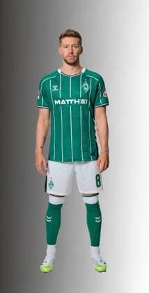 official portrait date SV Werder Bremen 2025 2026 Mitchell Weiser Mitchell Elijah Weiser Werder Bremen 08 1 BL portrait date 2025 2026, xWerderxBremenx xHeidmannxxvia nph00001