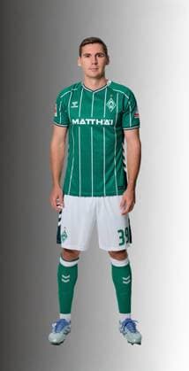 official portrait date SV Werder Bremen 2025 2026 Maximilian Wöber Woeber Werder Bremen 39 1 BL portrait date 2025 2026, xWerderxBremenx xHeidmannxxvia nph00001