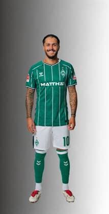 official portrait date SV Werder Bremen 2025 2026 Leonardo Bittencourt Werder Bremen 10 1 BL portrait date 2025 2026, xWerderxBremenx xHeidmannxxvia nph00001