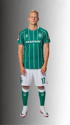 official portrait appointment SV Werder Bremen 2025 2026 Marco Gruell Grüll Werder Bremen 17 1 BL portrait appointment 2025 2026, xWerderxBremenx xHeidmannxxvia nph00001