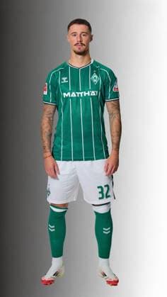 official portrait appointment SV Werder Bremen 2025 2026 Marco Friedl Werder Bremen 32 Captain 1 BL portrait appointment 2025 2026, xWerderxBremenx xHeidmannxxvia nph00001
