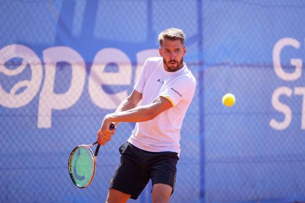 ATP50 Challenger Schwaben Open, Augsburg, 22 08 2025 Cedrik Marcel Stebe GER Germany ATP50 Challenger Schwaben Open, Augsburg, 22 08 2025 Copyright: xBEAUTIFULxSPORTSx Pajonkx