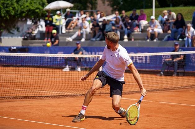 ATP50 Challenger Schwaben Open, Augsburg, 22 08 2025 Cedrik Marcel Stebe GER Germany ATP50 Challenger Schwaben Open, Augsburg, 22 08 2025 Copyright: xBEAUTIFULxSPORTSx Pajonkx