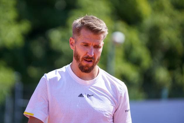 ATP50 Challenger Schwaben Open, Augsburg, 22 08 2025 Cedrik Marcel Stebe GER Germany ATP50 Challenger Schwaben Open, Augsburg, 22 08 2025 Copyright: xBEAUTIFULxSPORTSx Pajonkx