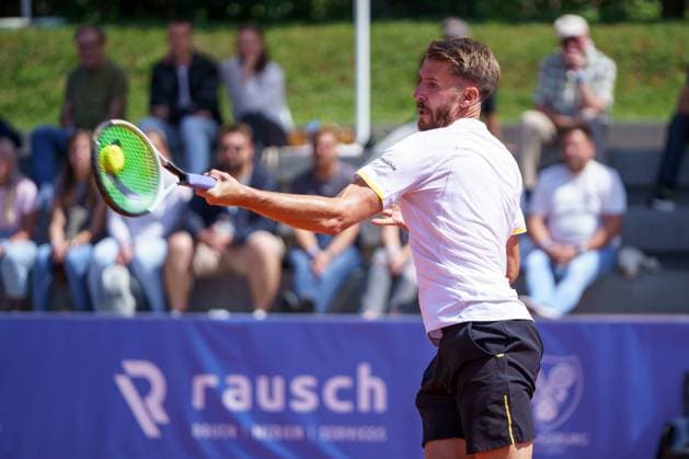 ATP50 Challenger Schwaben Open, Augsburg, 22 08 2025 Cedrik Marcel Stebe GER Germany ATP50 Challenger Schwaben Open, Augsburg, 22 08 2025 Copyright: xBEAUTIFULxSPORTSx Pajonkx