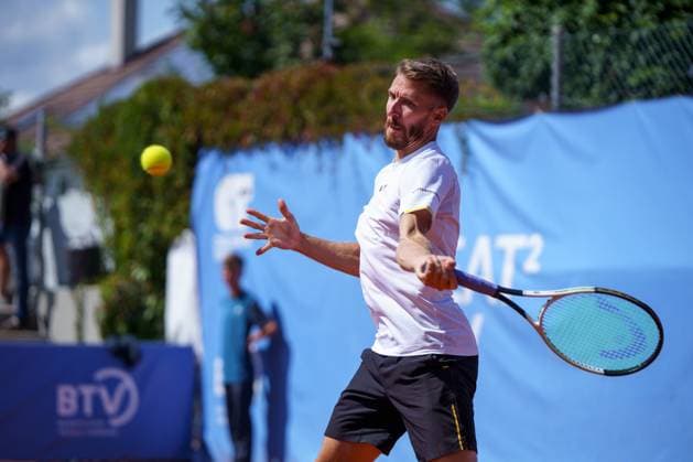 ATP50 Challenger Schwaben Open, Augsburg, 22 08 2025 Cedrik Marcel Stebe GER Germany ATP50 Challenger Schwaben Open, Augsburg, 22 08 2025 Copyright: xBEAUTIFULxSPORTSx Pajonkx