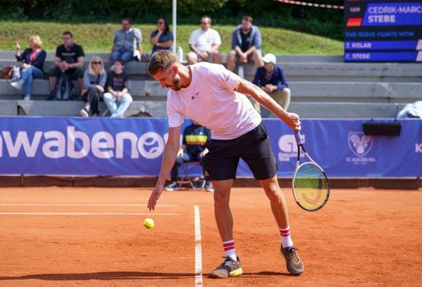 ATP50 Challenger Schwaben Open, Augsburg, 22 08 2025 Cedrik Marcel Stebe GER Germany ATP50 Challenger Schwaben Open, Augsburg, 22 08 2025 Copyright: xBEAUTIFULxSPORTSx Pajonkx