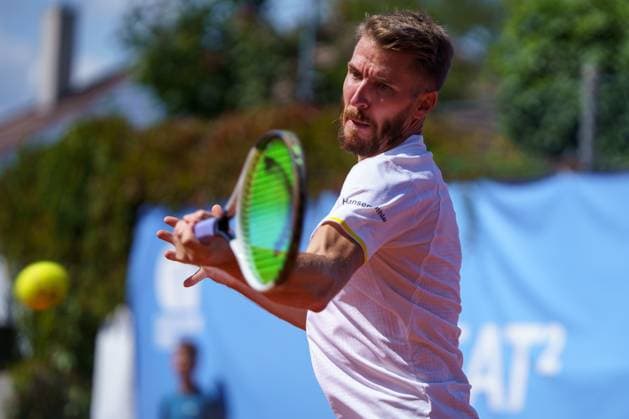 ATP50 Challenger Schwaben Open, Augsburg, 22 08 2025 Cedrik Marcel Stebe GER Germany ATP50 Challenger Schwaben Open, Augsburg, 22 08 2025 Copyright: xBEAUTIFULxSPORTSx Pajonkx