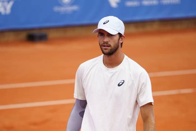ATP50 Challenger Schwaben Open, Augsburg, 22 08 2025 Henri Squire GER Germany ATP50 Challenger Schwaben Open, Augsburg, 22 08 2025 Copyright: xBEAUTIFULxSPORTSx Pajonkx