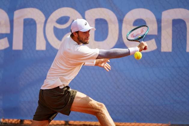 ATP50 Challenger Schwaben Open, Augsburg, 22 08 2025 Henri Squire GER Germany ATP50 Challenger Schwaben Open, Augsburg, 22 08 2025 Copyright: xBEAUTIFULxSPORTSx Pajonkx