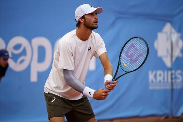 ATP50 Challenger Schwaben Open, Augsburg, 22 08 2025 Henri Squire GER Germany ATP50 Challenger Schwaben Open, Augsburg, 22 08 2025 Copyright: xBEAUTIFULxSPORTSx Pajonkx
