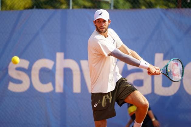 ATP50 Challenger Schwaben Open, Augsburg, 22 08 2025 Henri Squire GER Germany ATP50 Challenger Schwaben Open, Augsburg, 22 08 2025 Copyright: xBEAUTIFULxSPORTSx Pajonkx