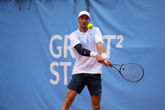 ATP50 Challenger Swabia Open, Augsburg, 22 08 2025 Alexander Ritschard SUI Switzerland ATP50 Challenger Swabia Open, Augsburg, 22 08 2025 Copyright: xBEAUTIFULxSPORTSx Pajonkx