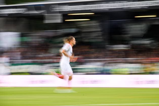 MUNSTER, GERMANY - 22 AUGUST, 2025: Artem Stepanov, The football match of 2.Bundesliga SC Preussen Munster 1. FC Nurnberg at LVM-Preussenstadion  Copyright: xVITALIIxKLIUIEVx