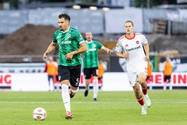 2 Fußball Bundesliga SC Preußen Münster 1 FC Nürnberg 22 08 2025 Yassine Bouchama SC Preußen Münster, 5 2 Fußball Bundesliga SC Preußen Münster 1 FC Nürnberg LVM Preußenstadion, Münster 22 08 2025 DFL regulations prohibit any use of photographs as image sequences and or quasi video Copyright: xBEAUTIFULxSPORTS Buriakovx