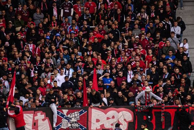 MUNSTER, GERMANY - 22 AUGUST, 2025: fans, The football match of 2.Bundesliga SC Preussen Munster 1. FC Nurnberg at LVM-Preussenstadion  Copyright: xVITALIIxKLIUIEVx