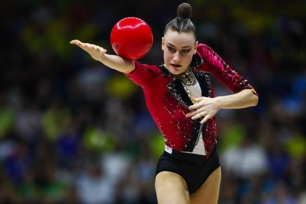 Sport Bilder des Tages 41st FIG Rhythmic gymnastics, Rhythmische Sportgymnastik, RSG World Championships; 22.08.2025 Darja Varfolomeev (Germany) at All-Around finals; 41st FIG Rhythmic Gymnastics World Championships at 22.08.2025 in the Parque Olimpico (Carioca 1) in Rio de Janeiro (Brazil). *** 41st FIG Rhythmic Gymnastics World Championships 22 08 2025 Darja Varfolomeev Germany at All Around finals 41st FIG Rhythmic Gymnastics World Championships at 22 08 2025 in the Parque Olimpico Carioca 1 in Rio de Janeiro Brazil Copyright: xBEAUTIFULxSPORTS U.xFassbenderx